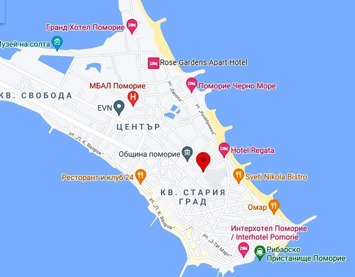 Апартамент Кънтри-Лариса Πομόριε Εξωτερικό φωτογραφία